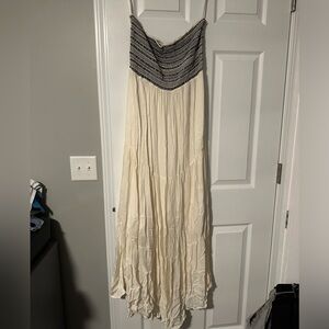 Tube top dress